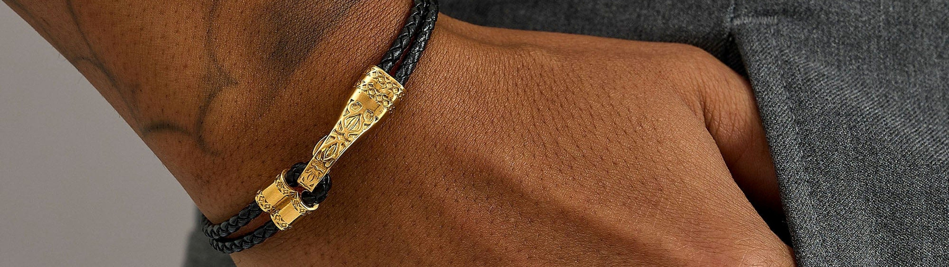 Leather - Men Bracelets