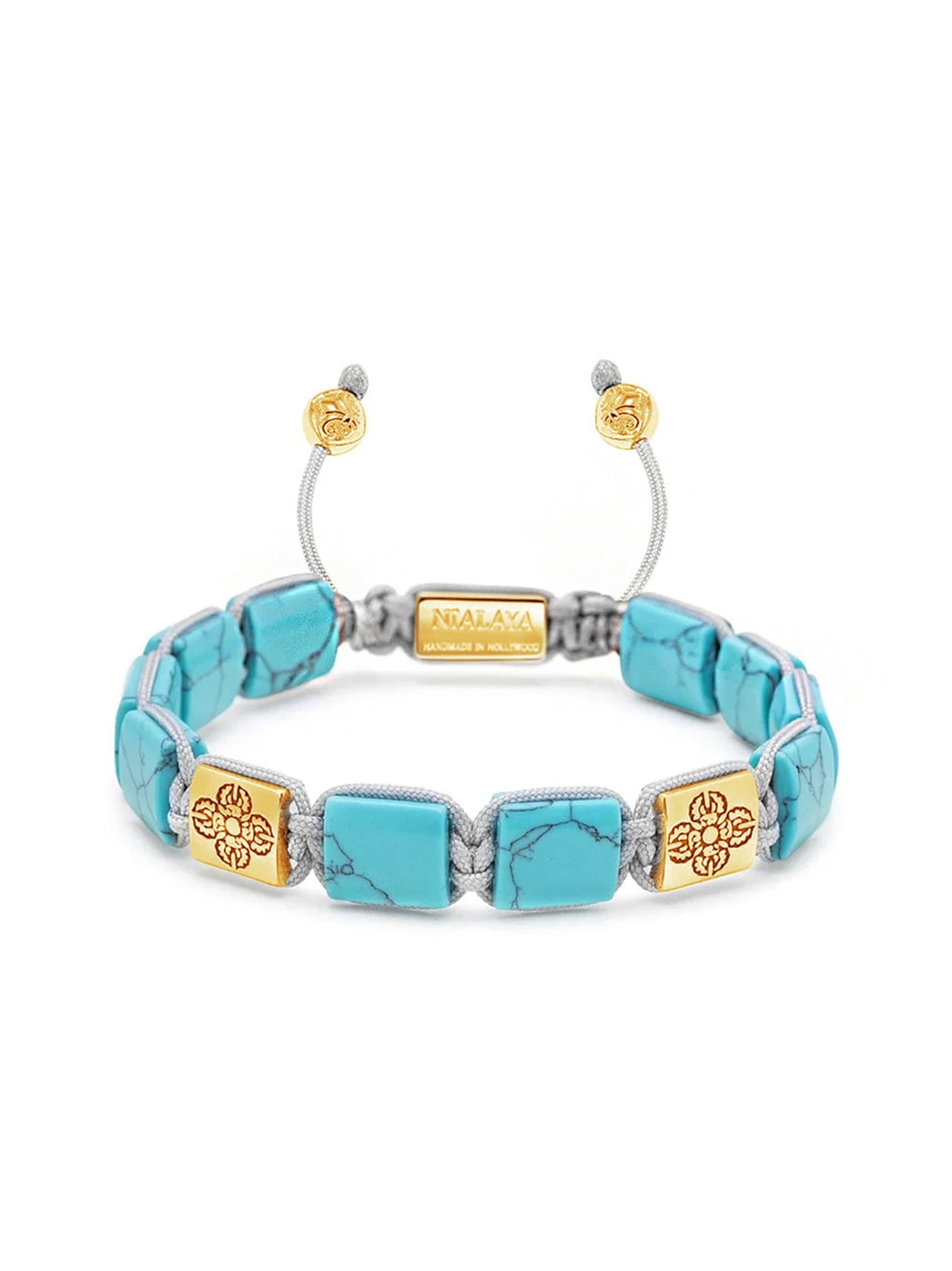 The Dorje Flatbead Collection - Turquoise and Gold