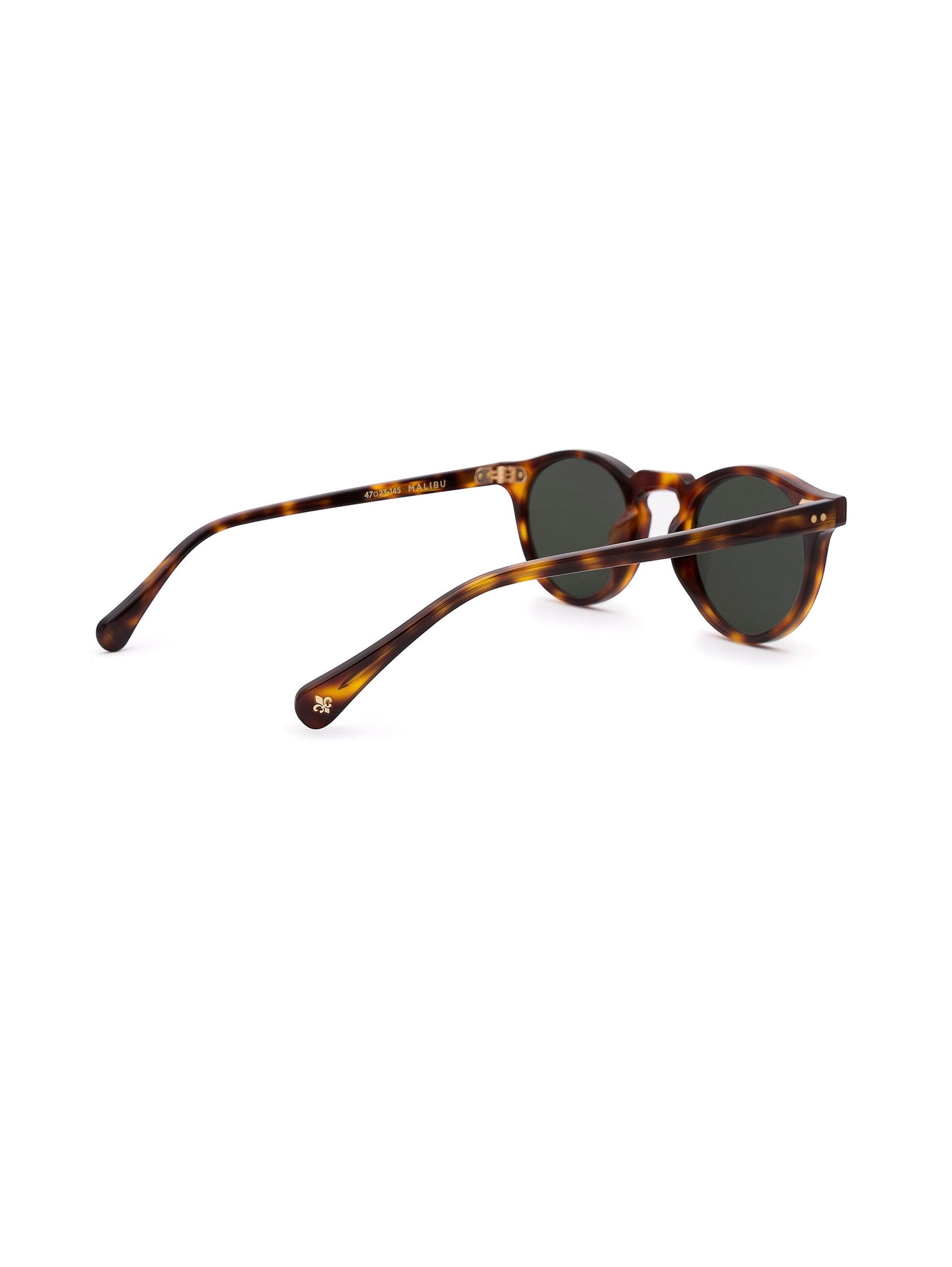 Malibu Sunglasses (Green on Tortoise)