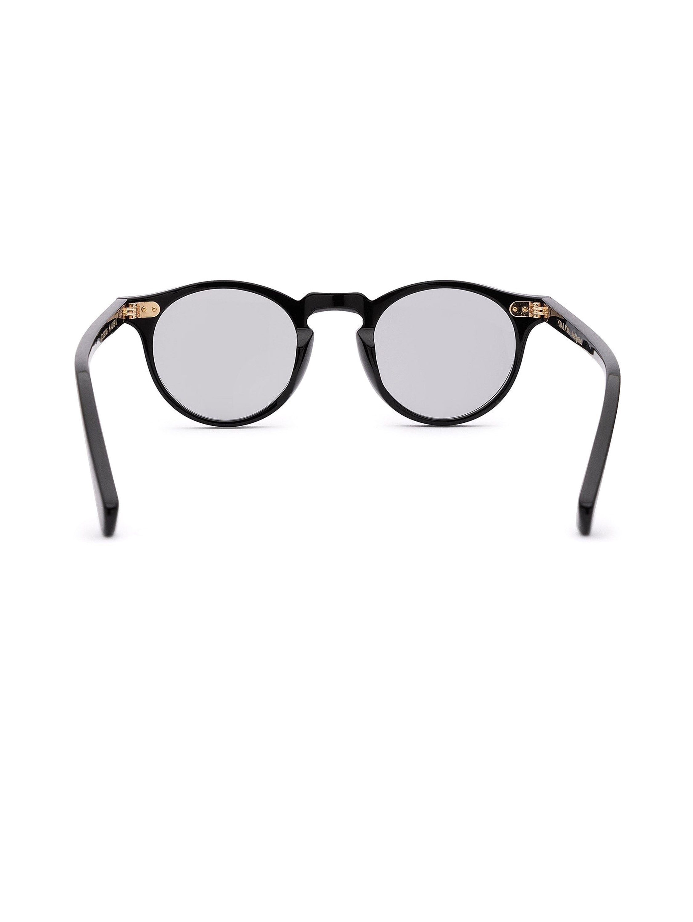 Malibu Sunglasses - Grey on Black
