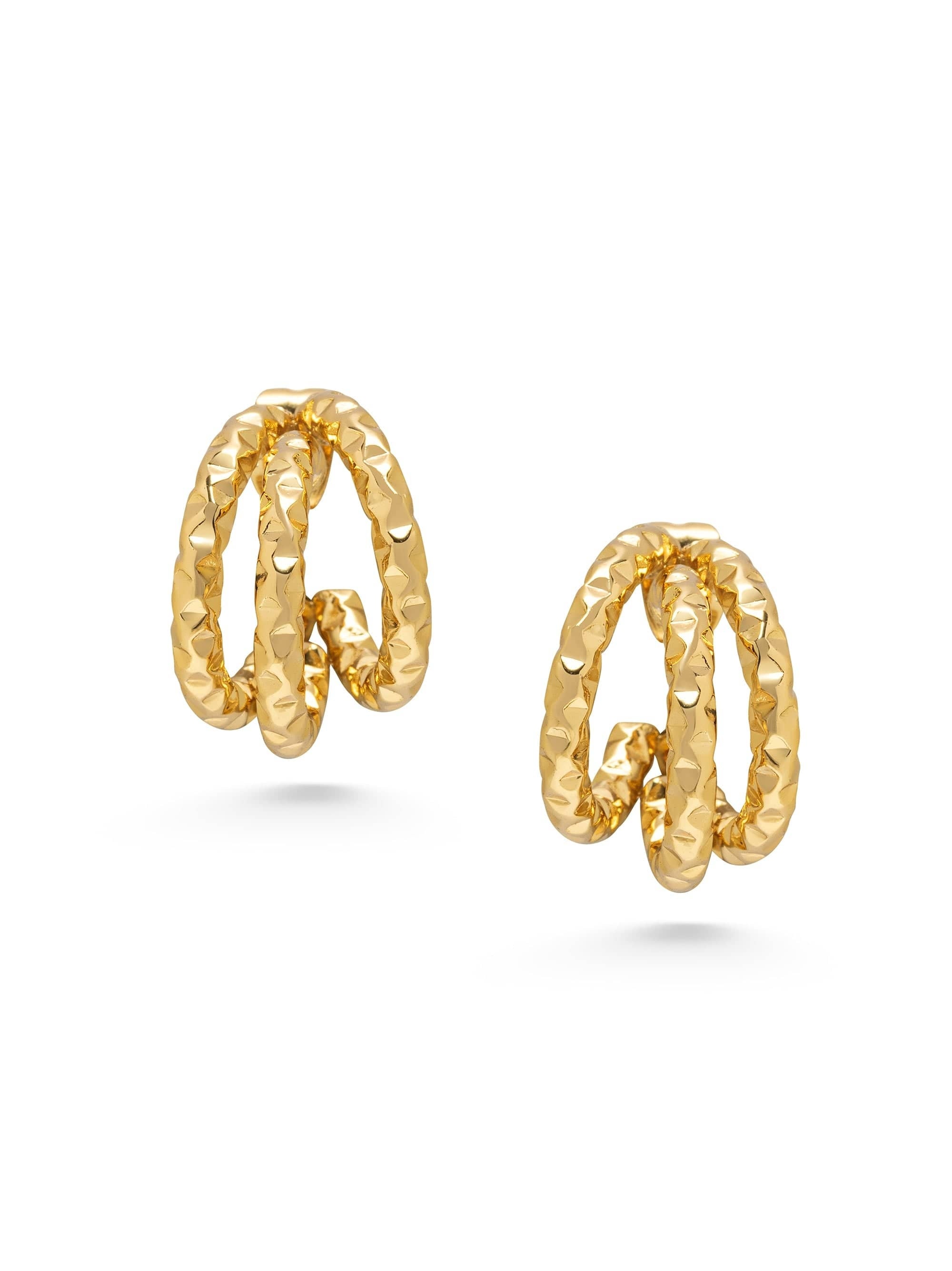 Triple Hoop Earrings