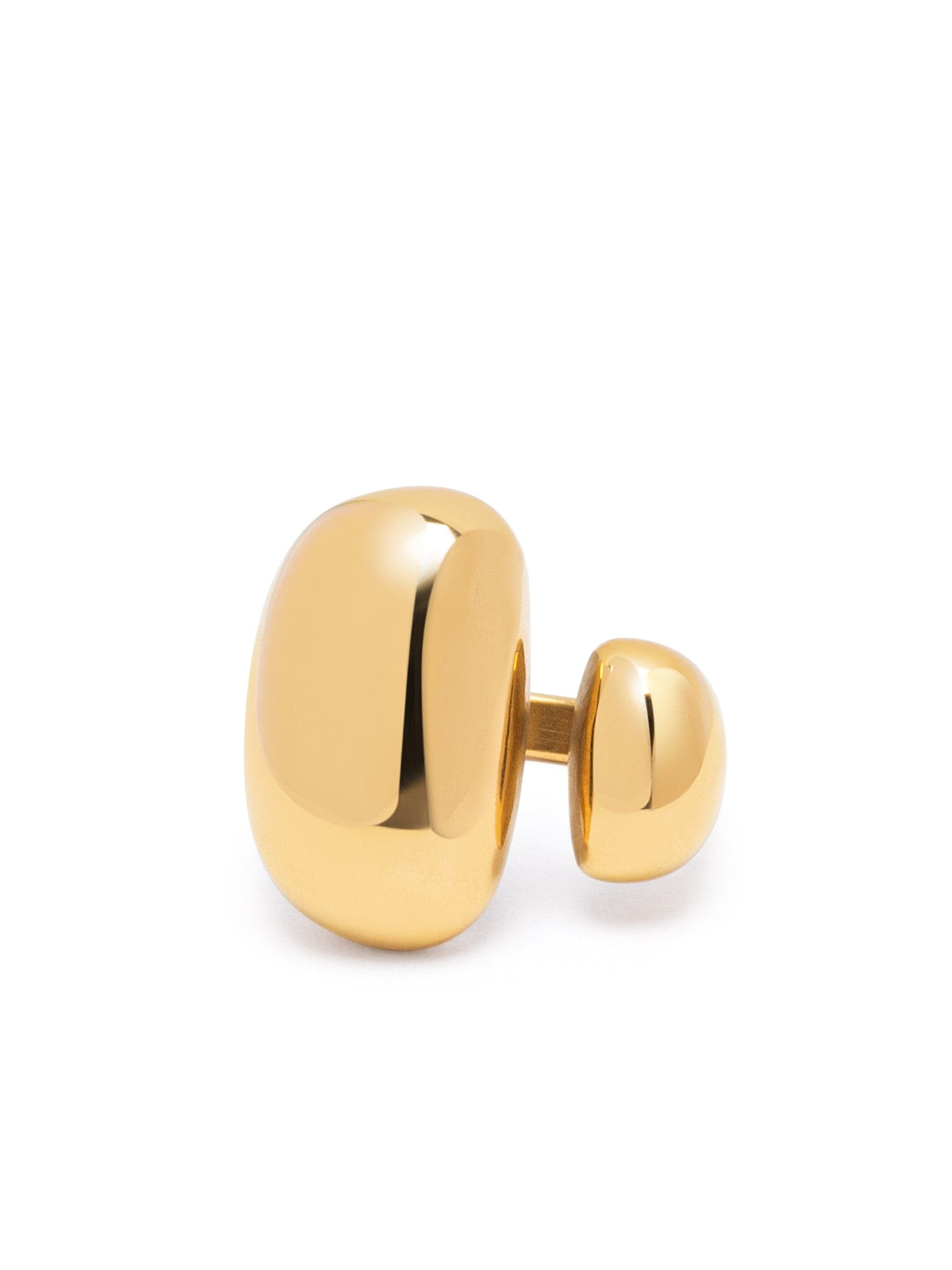 Chunky Cuff Ring in Gold One Size