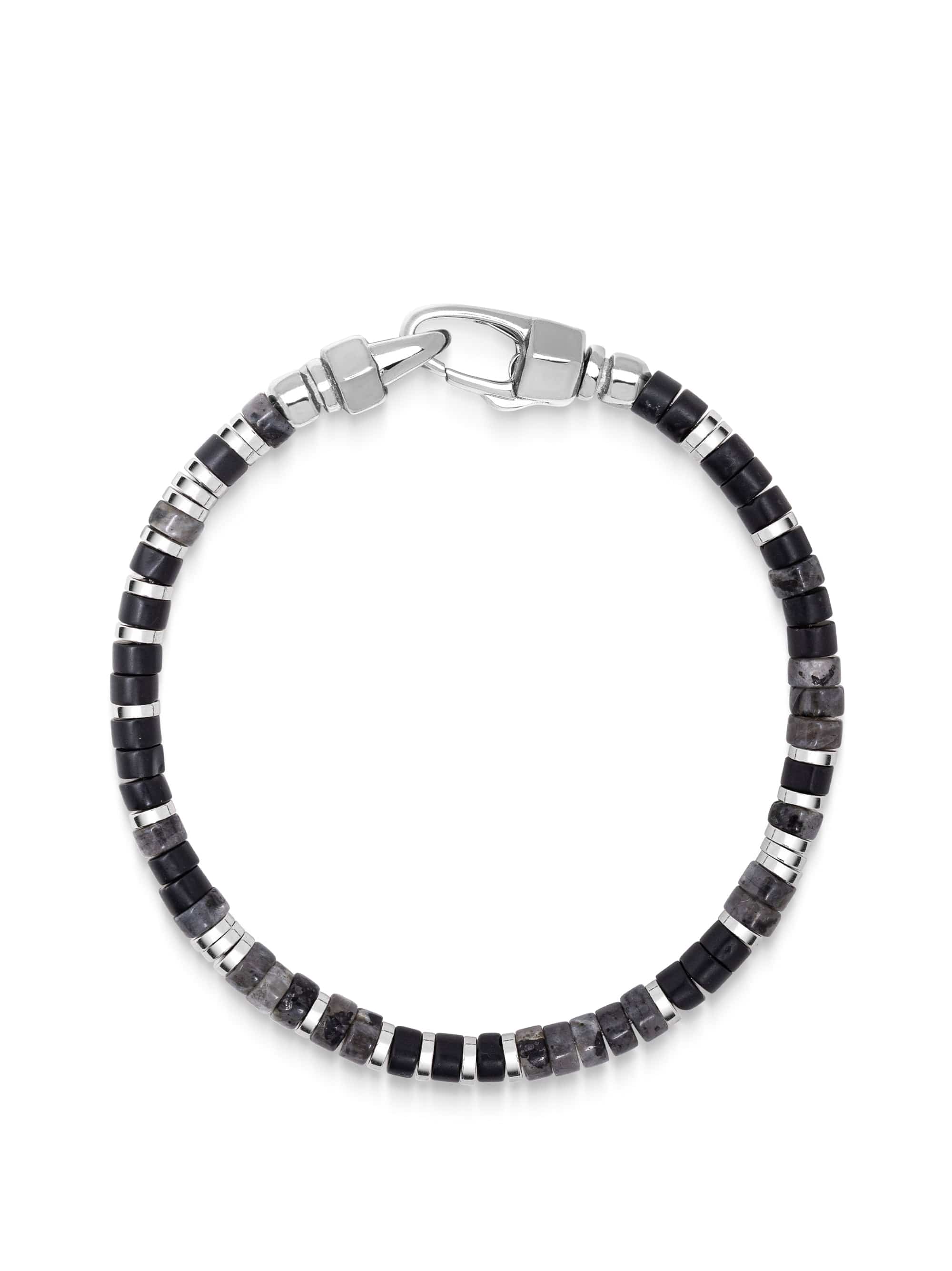 Midnight Onyx Heishi Bracelet