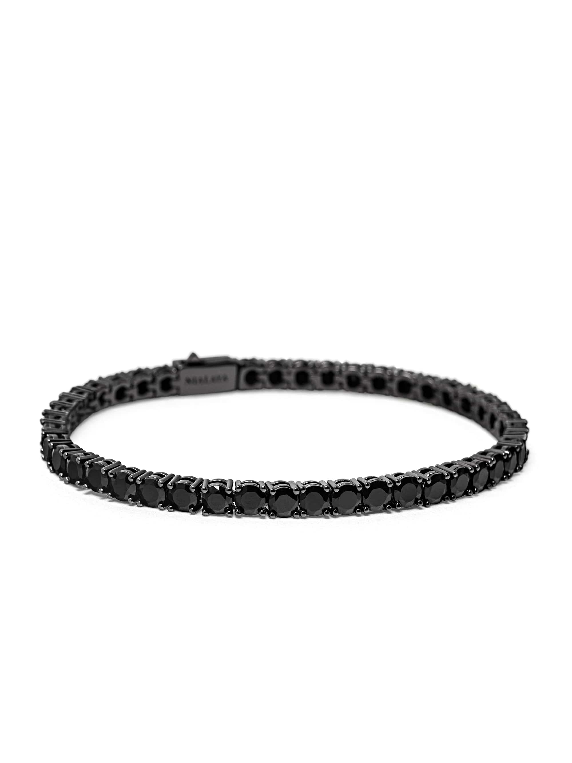 Black Tennis Bracelet