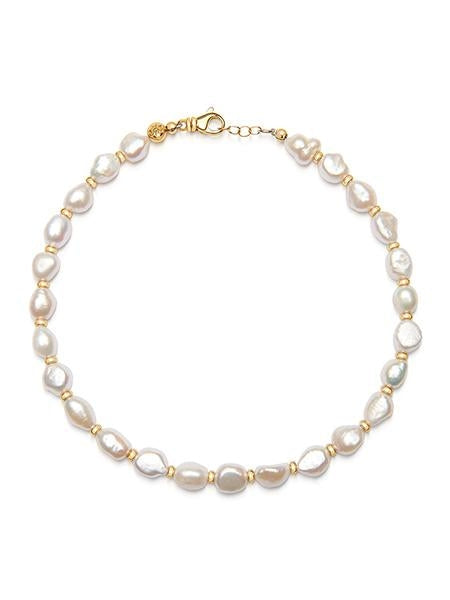 Women'S Baroque Pearl Choker