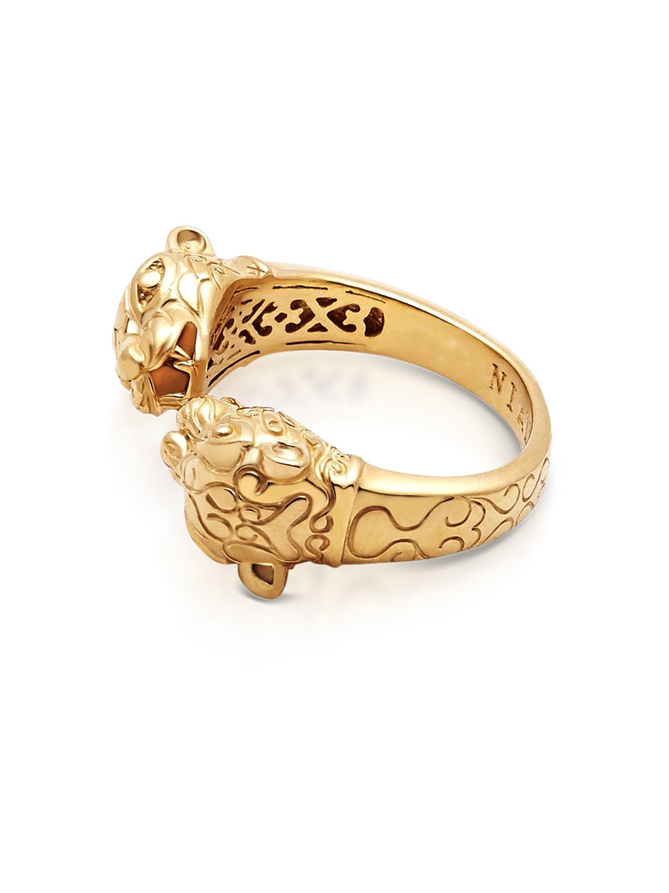 Panther Ring in Gold