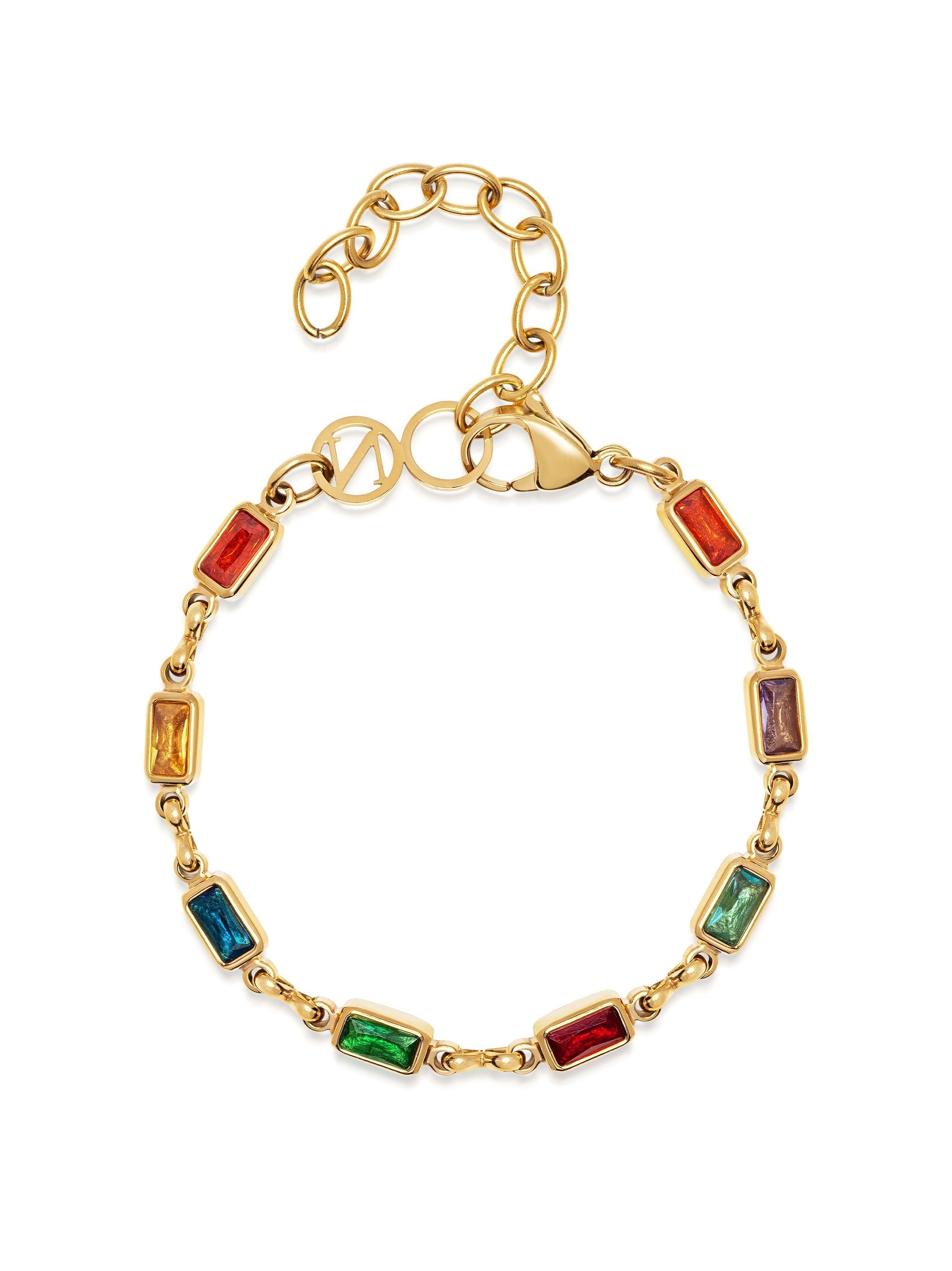 Women'S Rectangle Tennis Bracelet