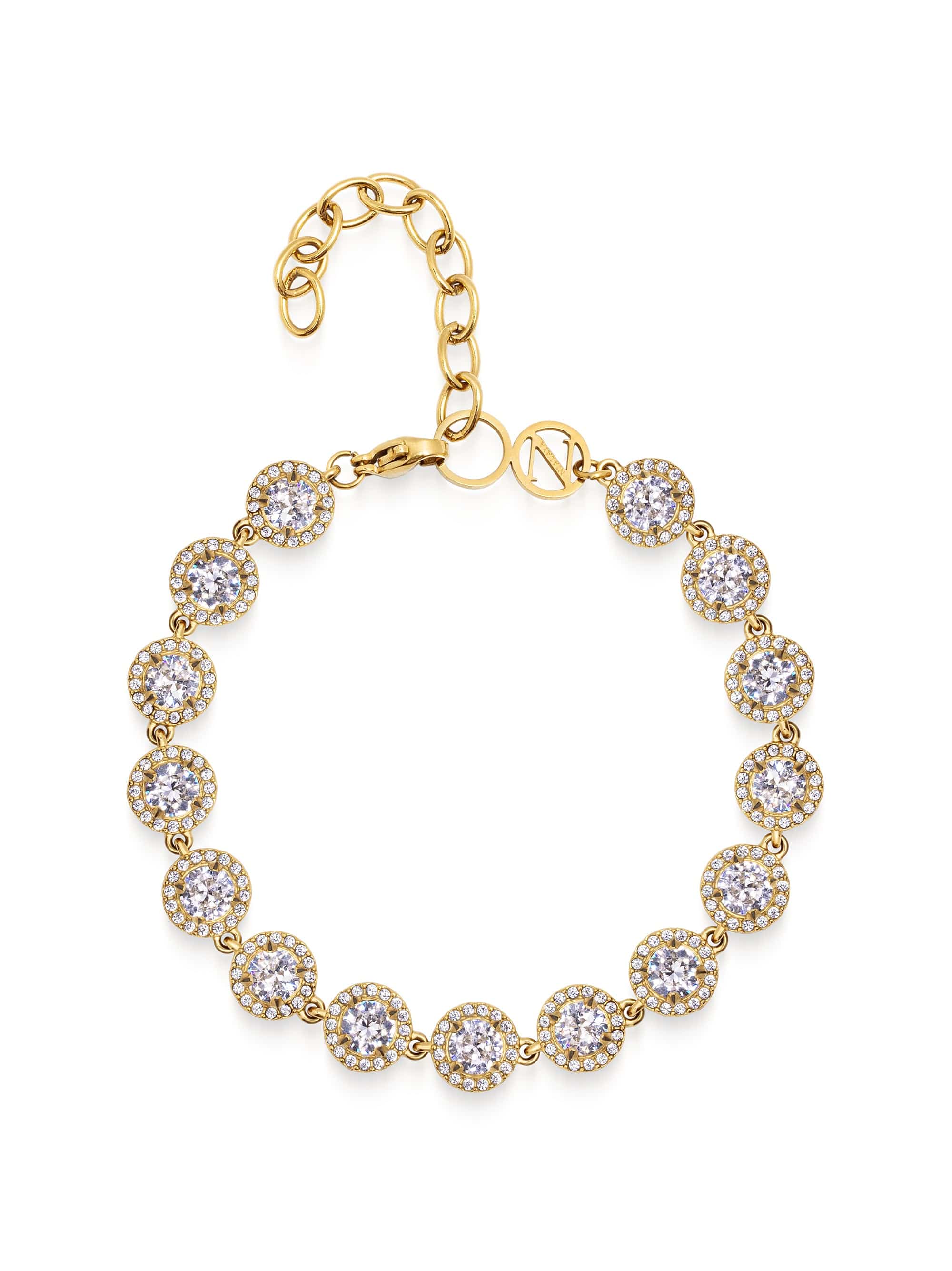 Gemstone Link Bracelet