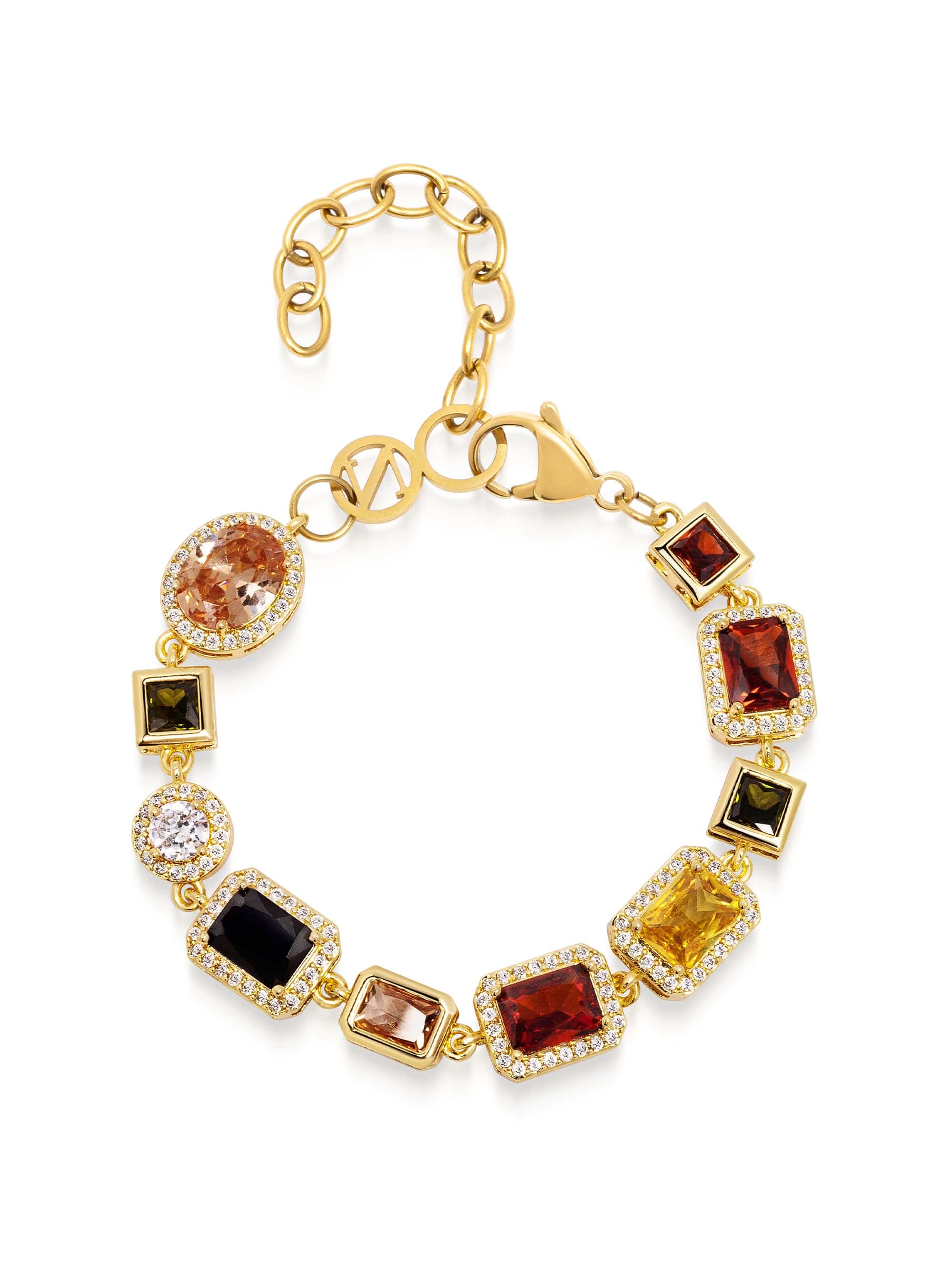 Gem Bracelet in Gold
