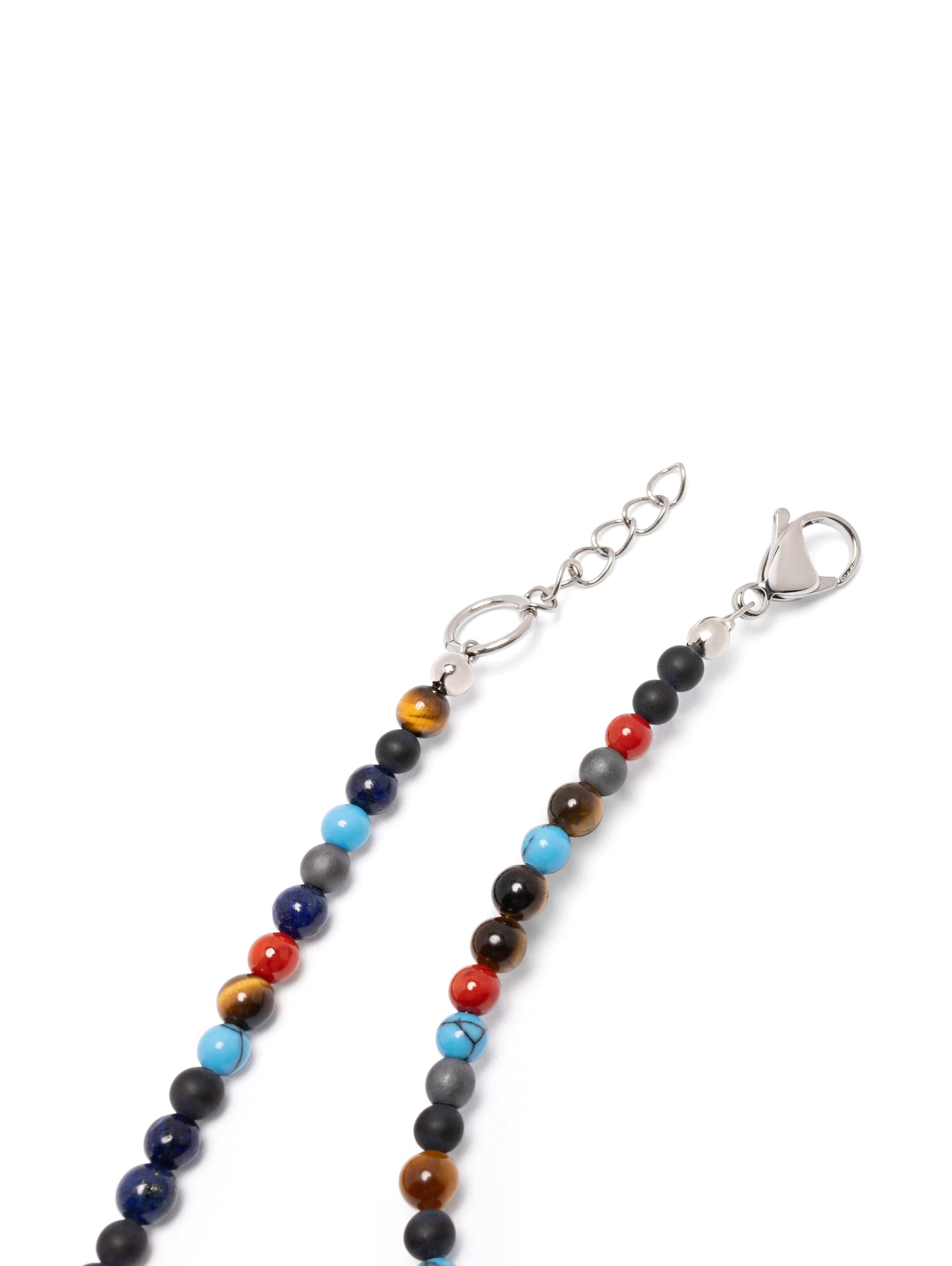 The Mykonos Collection (Turquoise, Red Glass Beads, Blue Lapis, Hematite, and Onyx)