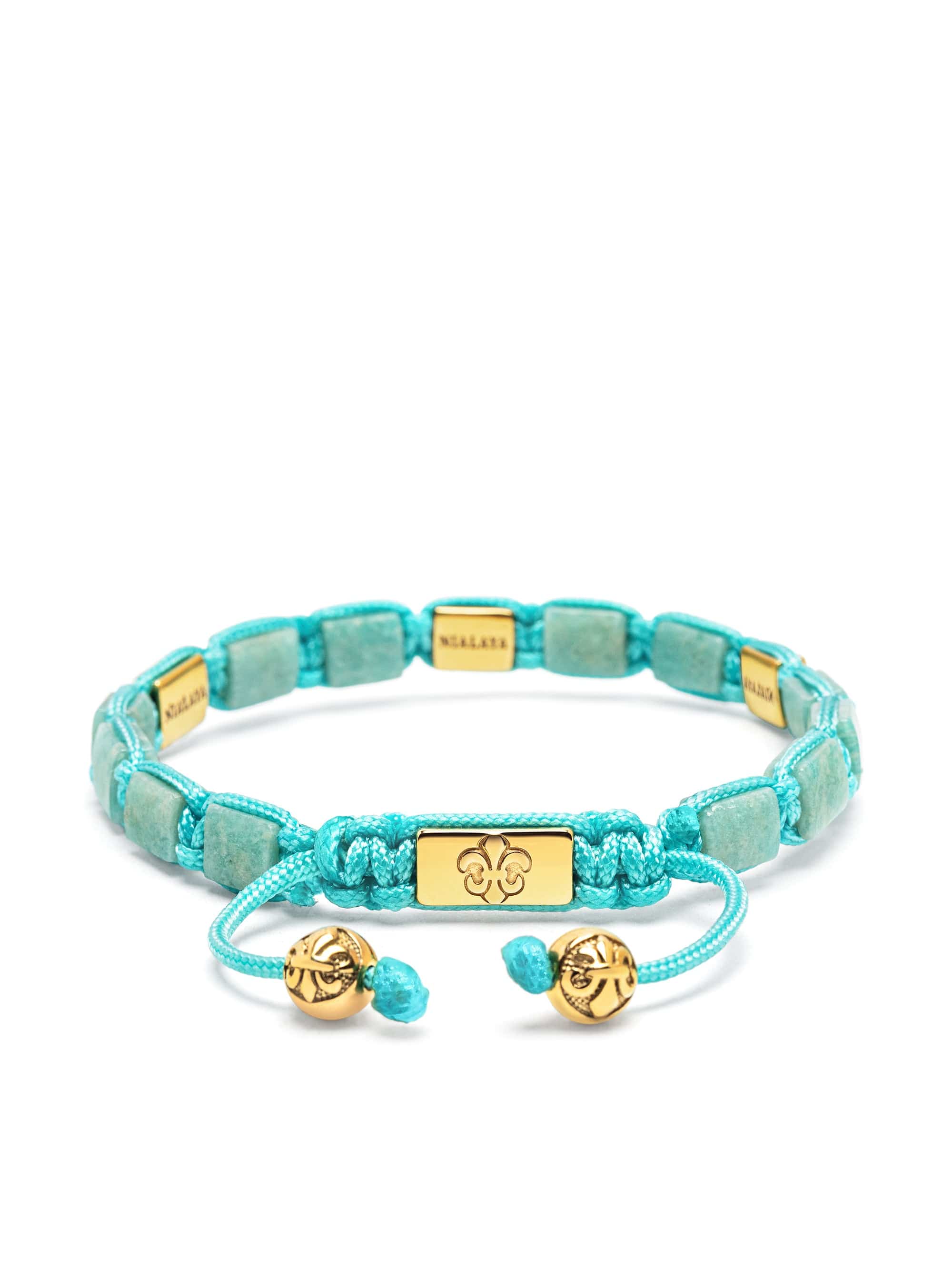 Mini Amazonite Dorje Flatbead  Bracelet