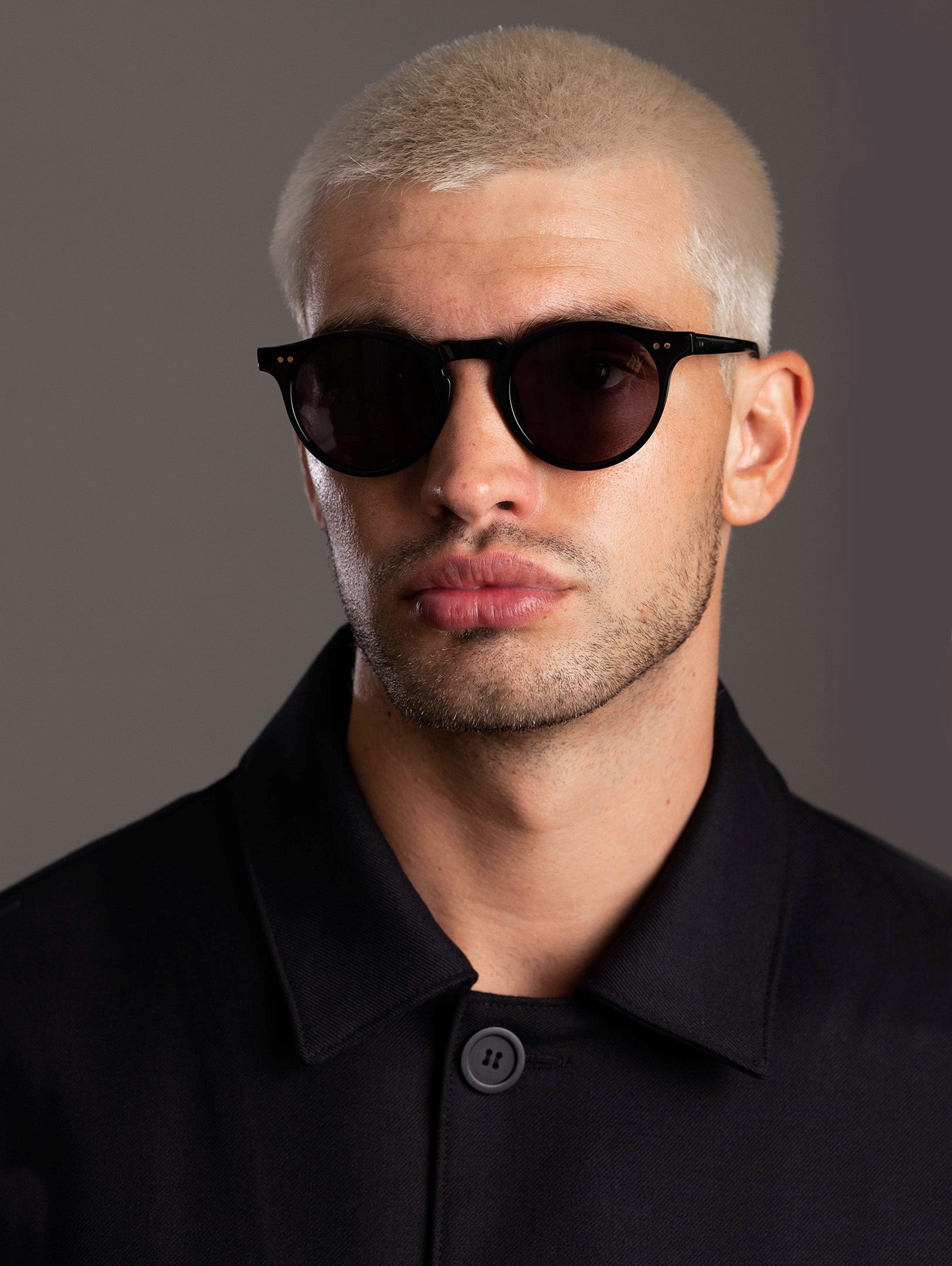 Malibu Sunglasses (Black on Black)