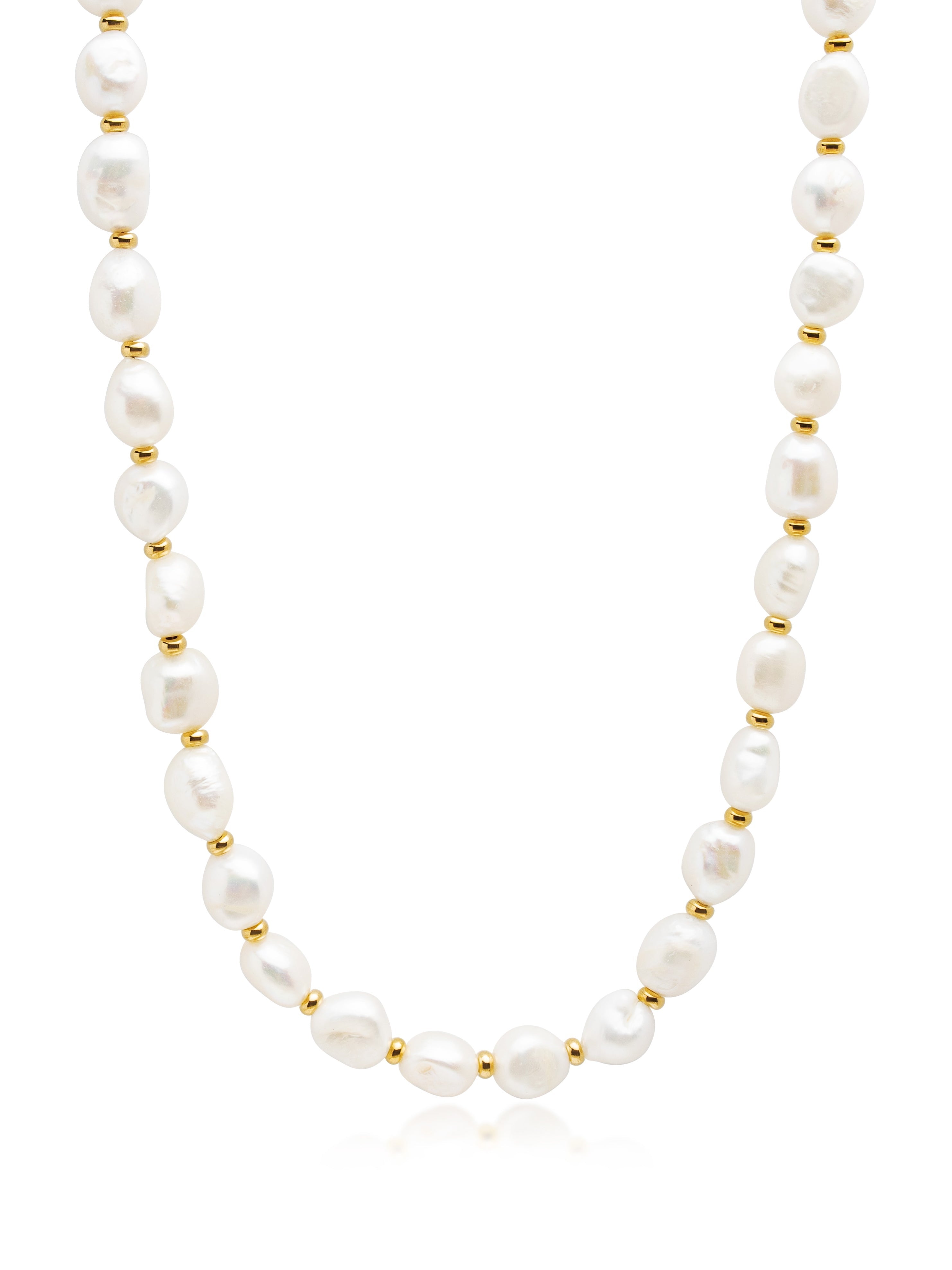 Women'S Baroque Pearl Choker