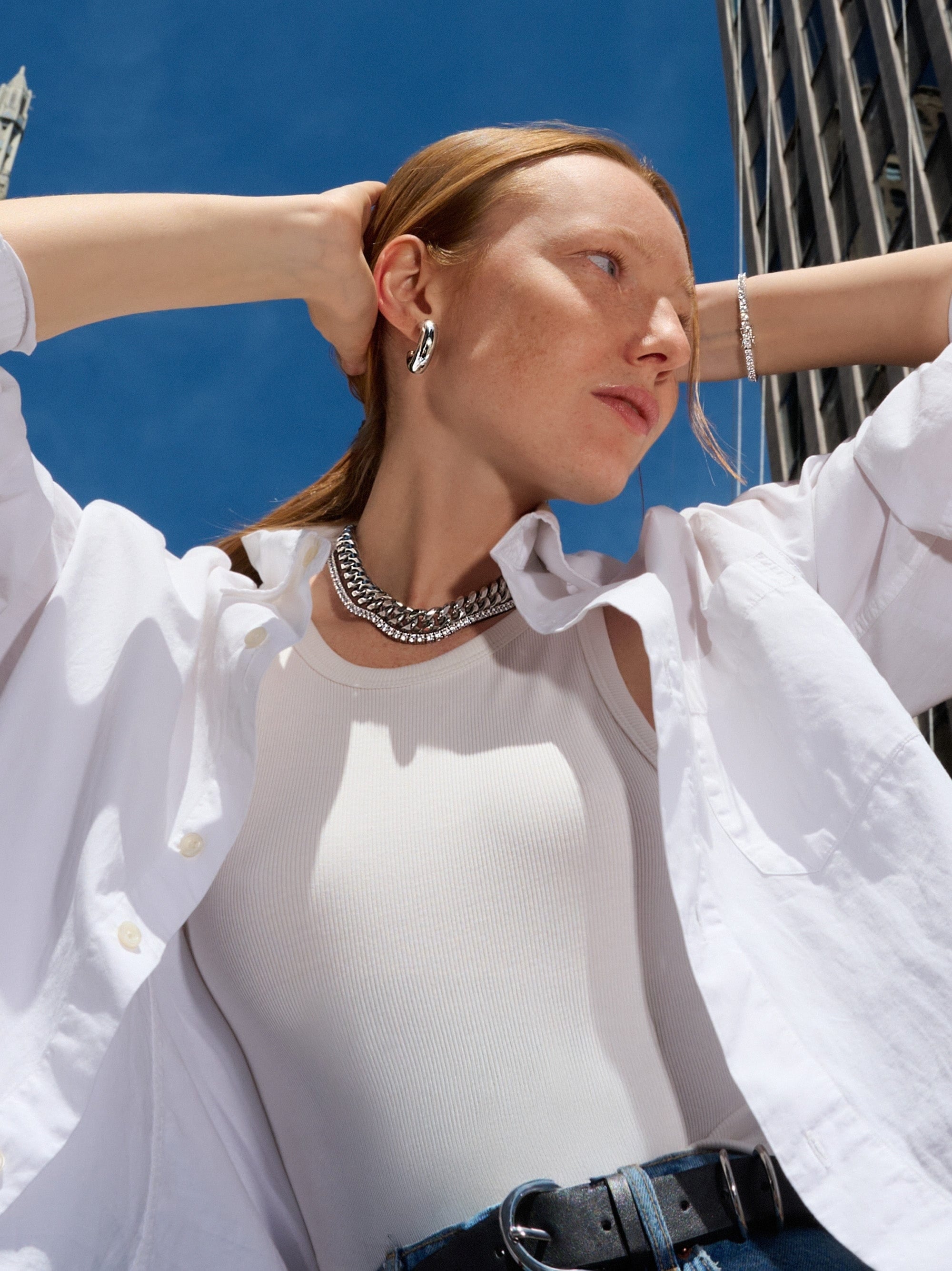 Tennis Bracelet with Silver