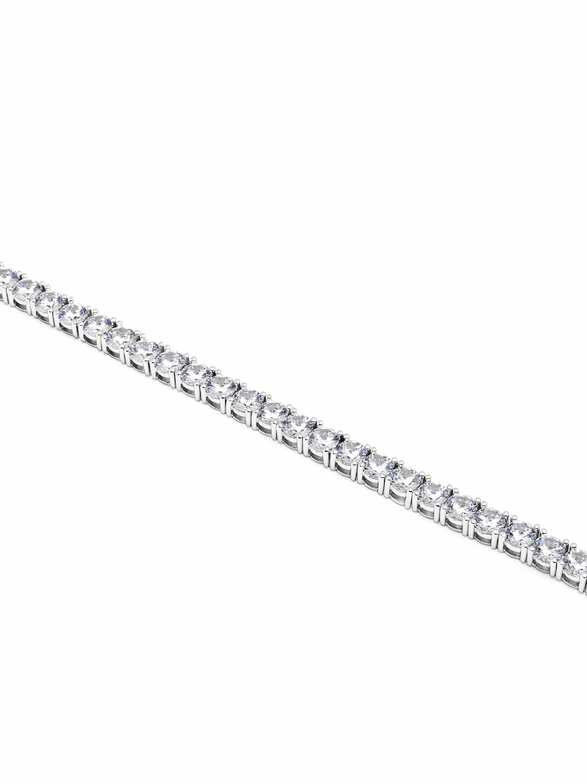 Tennis Bracelet with Silver