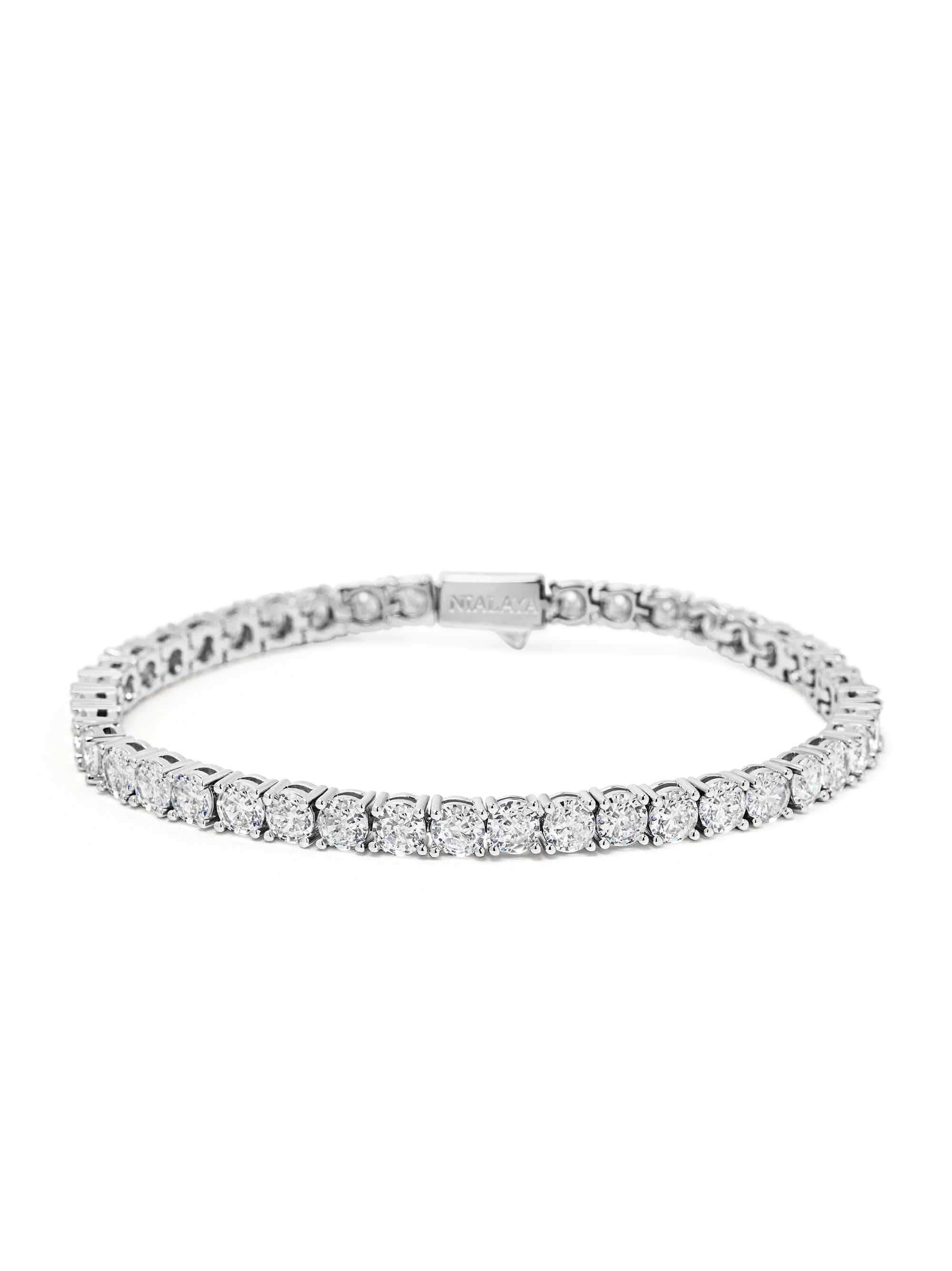 Tennis Bracelet with Silver
