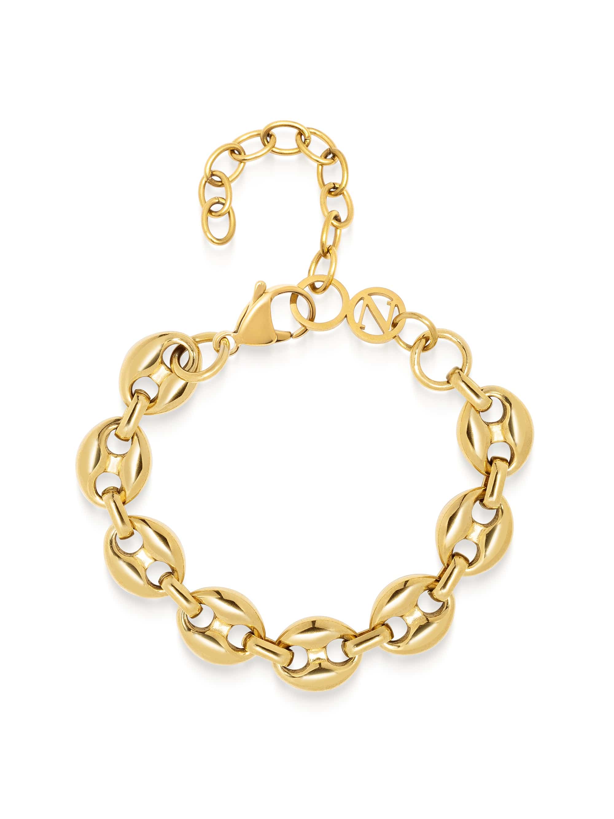 Gold Mariner Link Bracelet