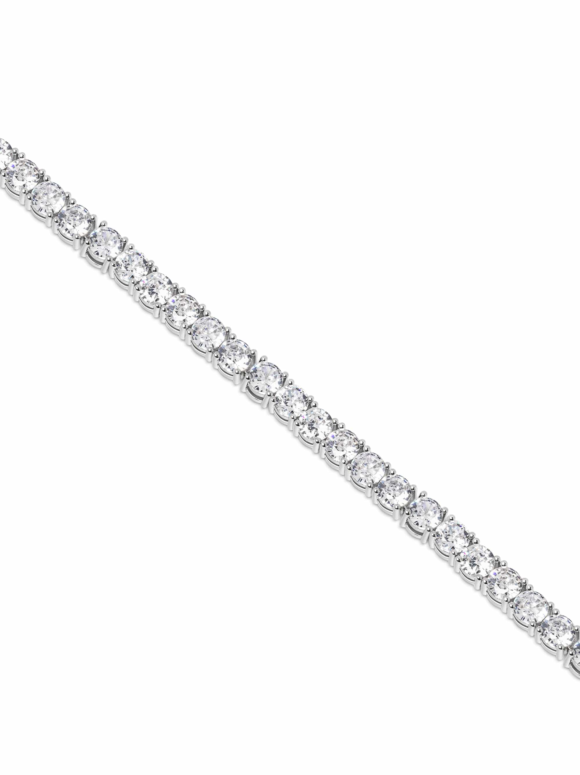 Tennis Bracelet with Silver