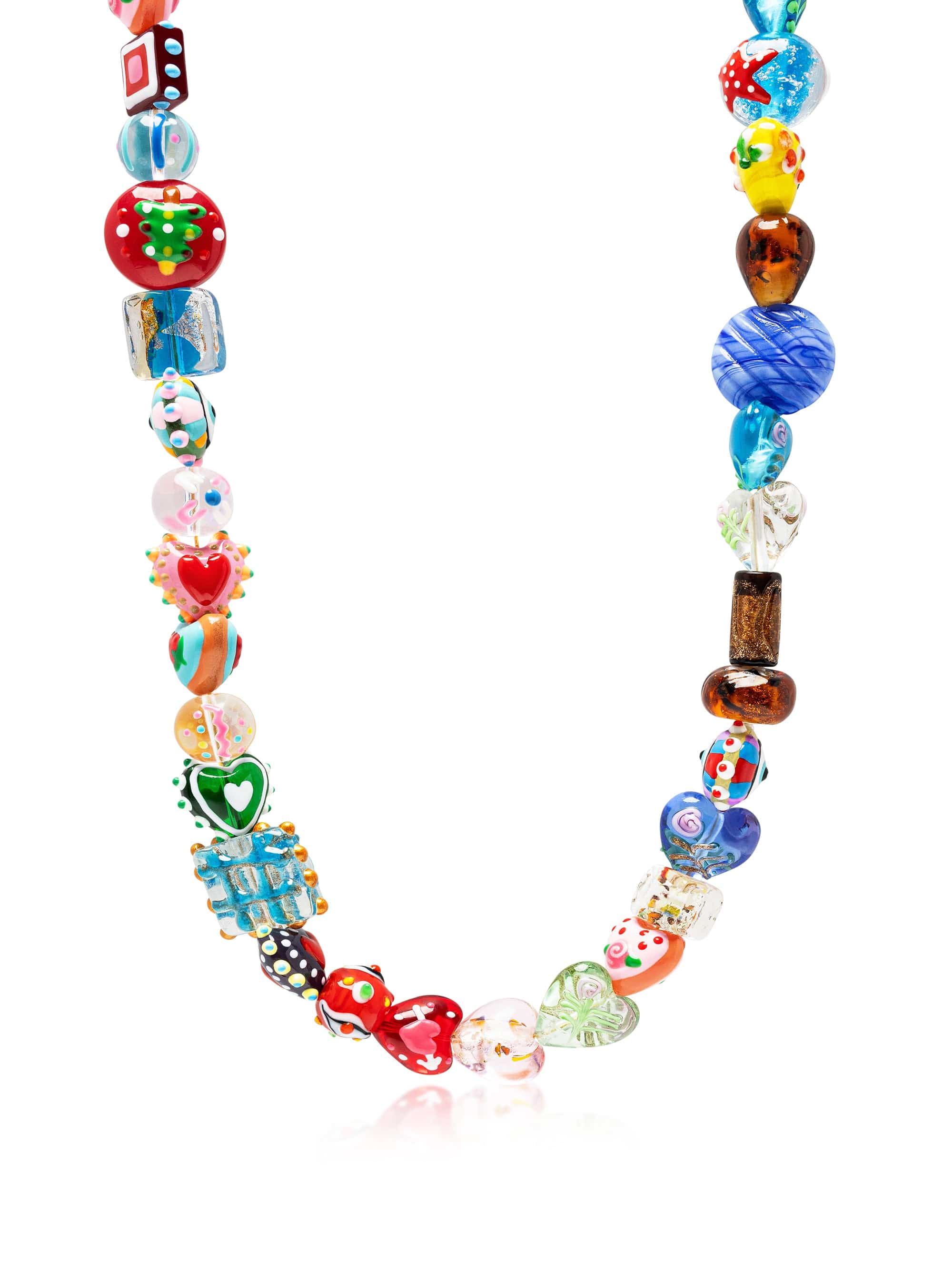 Beaded Charm Necklace